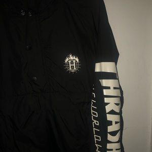 Thrasher x Huf Windbreaker Medium Supreme OffWhite